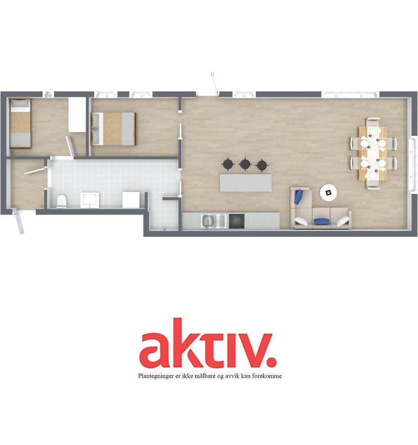 Stylish Apartment With Beautiful Views Of The River, Beach Nearby Kristiansand Exteriér fotografie
